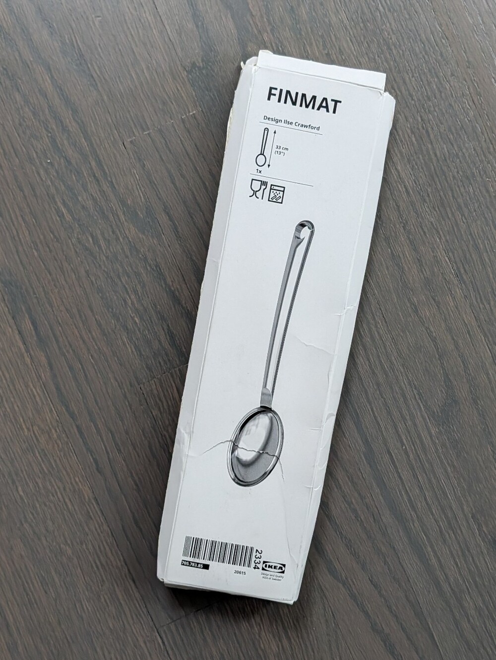 IKEA FINMAT Spoon, Stainless Steel, 13"